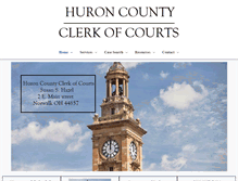 Tablet Screenshot of huroncountyclerk.com